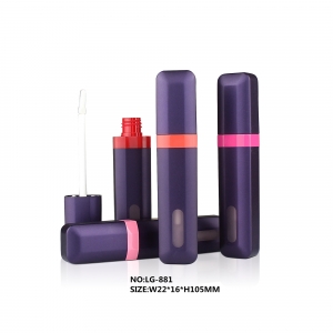 Wholesale Price Custom Empty Liquid Lip Gloss Tube Case For Custom Cosmetic Packaging