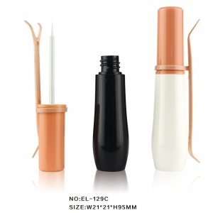 Hot Selling Eyeliner Case with Gel Brush and Adjusting Fork Cosmetic Packaging