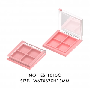 Simple 4 Colors Empty Eyeshadow Palette Packaging Cases