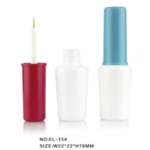 Fashion Design Empty Plastic Eyeliner Eyelash Gel Bottle Cosmetic Packaging
