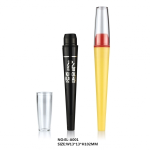 Hot Seller Simple Clear Cap Empty Eye Shadow Pen Lipstick Pen Cosmetic Packaging
