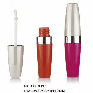 Colorful Plastic Lip Gloss Tubes Liptint Bottle Plastic Cosmetic Tube Packaging