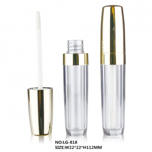 Popular Empty Big Brush Applicator Lipgloss Tube Lip Gloss Packaging Lip Gloss Container