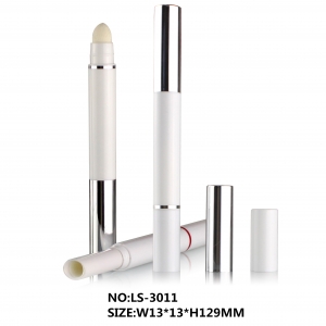 New Style Double Sides Lipstick Container Lipstick Pen with Sponge Customized Packaging Tube 