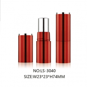 High Quality Empty Cylinder Air-sealed Lipstick Tube Well-sealing Lipstick Packaging Container