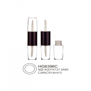 High Quality OEM/ODM Customized Private Label Cosmetic DUO-SIDE Lipgloss