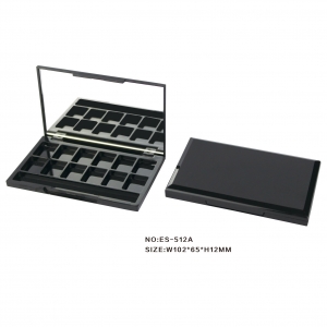 High Quality Luxury 12 Color Eye Shadow Case Make Your Own Eyeshadow Palette Packaging