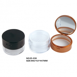Wholesale Cosmetic Container Loose Powder Case Packaging 