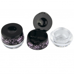 New Arrival Custom Eye Shadow Packaging Jars Eyeshadow Makeup Cases with Adjusting Brush