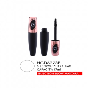 Eco Friendly Cosmetic Packaging Tube Bottle Empty PP Mascara Tube with Silicone Brush