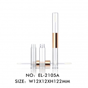High Quality Luxury Double Sides Eyeliner Tube Make Your Own Eyeliner Container Makeup Packaging