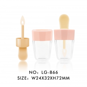 Icecream Shape Empty Lip Gloss Container Packaging Cute Lip Gloss Packaging Tubes