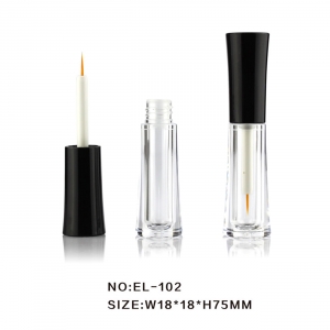 China Supplier Empty Liquid Eyeliner Tube Case Sample Size for Custom Cosmetic Packaging
