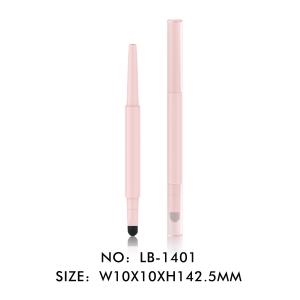 New Arrival Cylinder Slim Lip Liner Pen with Brush Lipstick Lipgloss Pen Cosmetic Packaging