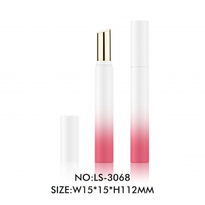 Private Label Plastic Round Lipstick Pen for Cosmetic Packaging Custom Lipstick Tube