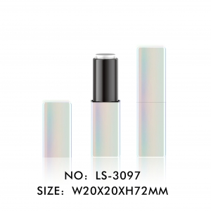 Wholesale Cosmetic Packaging Square Magnetic Plastic Lipstick Tube Case Container