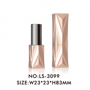 Brand New Cosmetic Empty Custom Unique Design Magnetic Metallic Lipstick Container Packaging