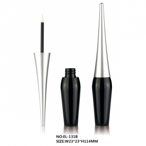 New Style Round Plastic Eyeliner Tube For Cosmetic Packaging