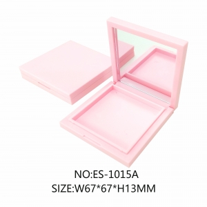 Hot Seller Simple Square Compact Powder Case with Mirror