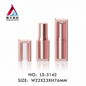 New Square Double Lipstick Tube Packaging