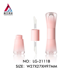 New Double Ended Tapered Lip Gloss Tube Packaging