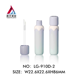 New type of round tube spherical lip paint tube lip mud tube packaging