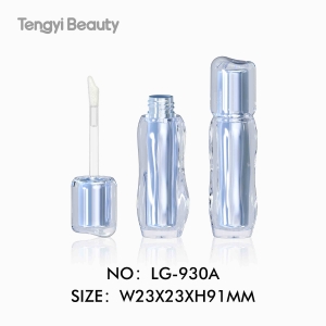 Cylindrical double-layer bottle lip gloss tube cosmetic container
