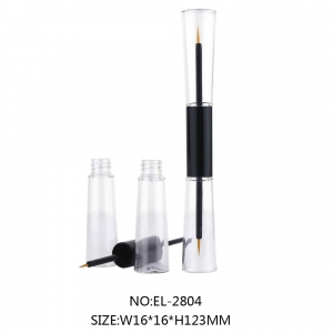 China Manufacturer Double Sided Empty Eyeliner Packaging Tube With Brush