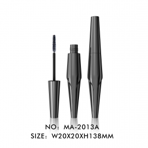 High Class Wholesale Elegant Design Empty Mascara Tube Makeup Container with Custom Brush