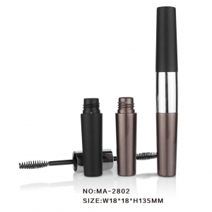 Wholesale Custom 2 in 1 Mascara Bottle Packaging Double Sides Empty Mascara Tubes Container