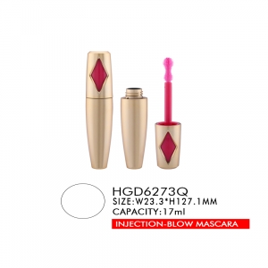 Wholesale disposable nylon mascara wands/eyelash cleanser brushes tube/eyelash extension mascara