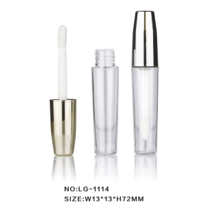 Competitive Price Mini Size Trial Size Lip Gloss Tubes PETG Plastic Lip Gloss Container