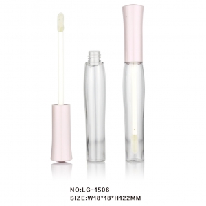 Popular Style Plastic Long Lip Goss Tube Cosmetic Packaging with Silicon Applicator