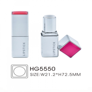 High Quality 5ml Cosmetic Plastic Lipstick Tube Lip Gloss Tube Double Layer Square Lipstick Packaging