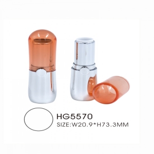 Private label wholesale engraved lipstick tube customized lip balm container oem slim lipstick tube container