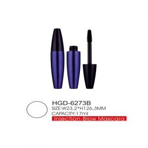 Hot selling custom logo eye lash eyelash fiber brush in mascara bottle