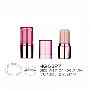 Marble pattern design style 12.1mm gold circle DIY empty lipstick tubes lipstick container packaging